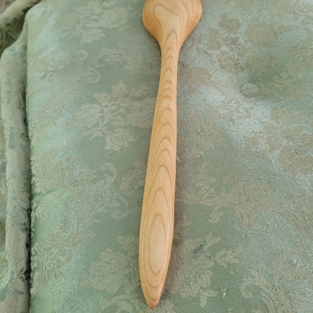 Hand Crafted Hardwood Maple Cooking Spoon